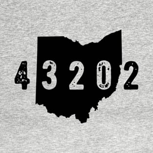 43202 zip code columbus Ohio  North Campus T-Shirt